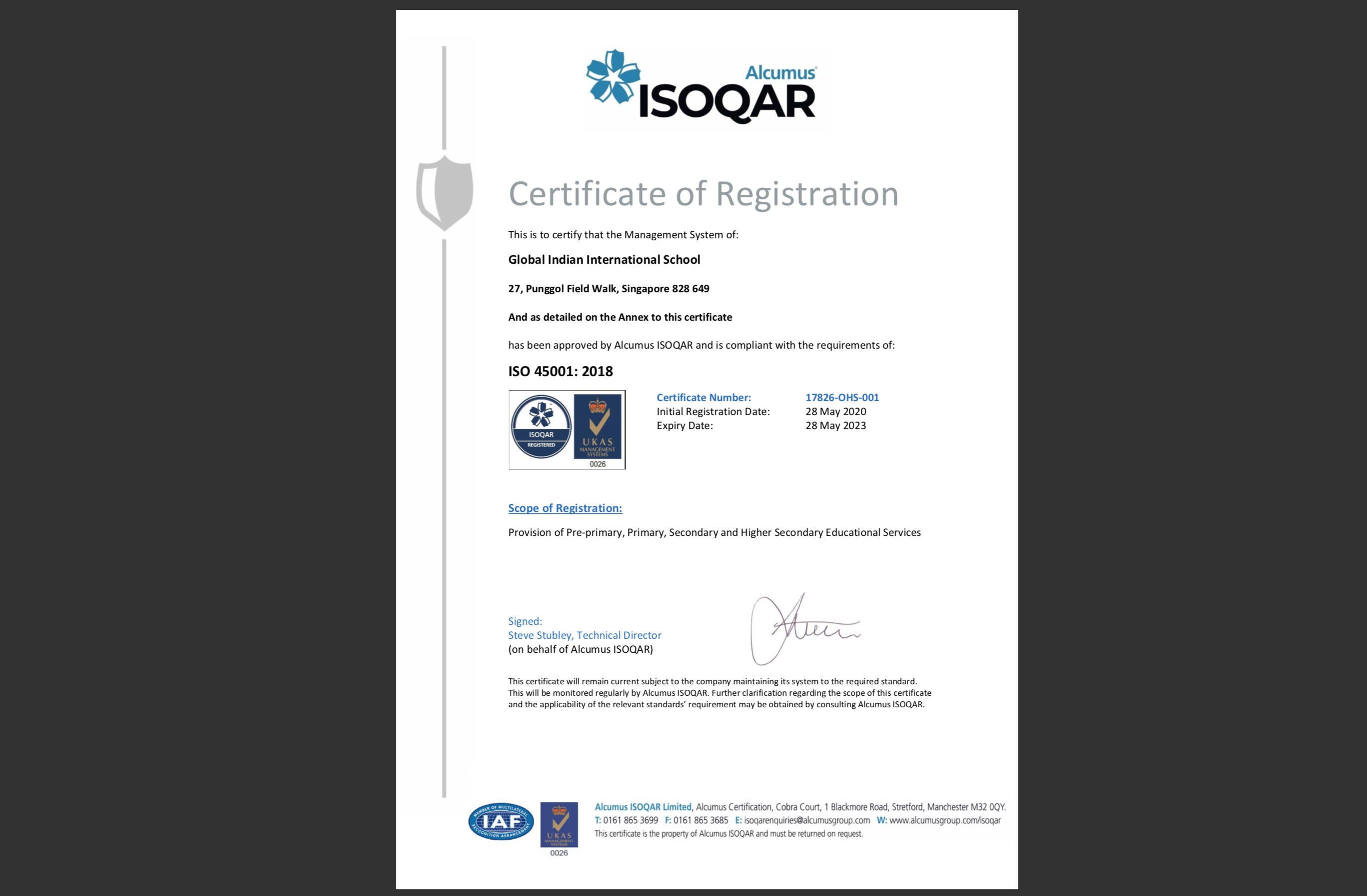 GIIS_ISO Certification